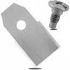 FONTAINEBLEAU 30Pcs Lames De Rechange En Acier Inoxydable, Comprend Des Vis, Argent -Tondeuse Et Accessoires Boutique 55567546 1