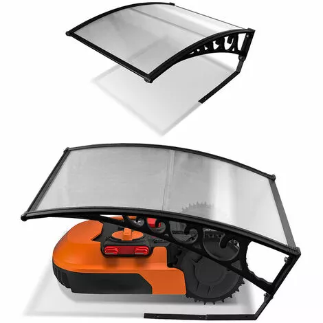 Hengda Garage Pour Tondeuse à Gazon Protection Solaire Robot De Tonte Toit Capot De Protection Outils De Jardinage - Noir 3 Hengda Garage Pour Tondeuse à Gazon Protection Solaire Robot De Tonte Toit Capot De Protection Outils De Jardinage - Noir