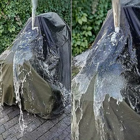 FR-LIFE BR-Vie Housse De Protection Pour Tondeuse à Gazon Robuste Durable Et Imperméable Couverture De Tondeuse À Gazon Bâche Armée Vert 140*66*91CM 6 FR-LIFE BR-Vie Housse De Protection Pour Tondeuse à Gazon Robuste Durable Et Imperméable Couverture De Tondeuse À Gazon Bâche Armée Vert 140*66*91CM – Image 4