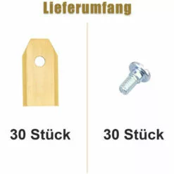 Randaco 30 Lames De Rechange TITAN 0,75mm Pour Tondeuses-robots Husqvarna Automower Gardena - Jaune 8 Randaco 30 Lames De Rechange TITAN 0,75mm Pour Tondeuses-robots Husqvarna Automower Gardena - Jaune -Tondeuse Et Accessoires Boutique 56395061 2