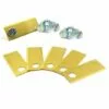 IRISFR 30 Lame De Rechange Qualité-Lames Compatible Avec Belrobotic Bigmow 0,5mm + Vis,lames De Tondeuse à Gazon,or,Lilaris 1 IRISFR 30 Lame De Rechange Qualité-Lames Compatible Avec Belrobotic Bigmow 0,5mm + Vis,lames De Tondeuse à Gazon,or,Lilaris -Tondeuse Et Accessoires Boutique 56742781 1