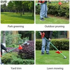 HKLFFJA Lot De 120 Lames De Rechange Pour Tondeuse à Gazon, Lame De Rechange En Plastique Pour Tondeuse à Gazon, Lames De Coupe Pour Tondeuse à Gazon, Lames De Rechange En Plastique(Vert) -Tondeuse Et Accessoires Boutique 57020349 2