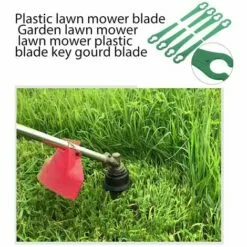 HKLFFJA Lot De 120 Lames De Rechange Pour Tondeuse à Gazon, Lame De Rechange En Plastique Pour Tondeuse à Gazon, Lames De Coupe Pour Tondeuse à Gazon, Lames De Rechange En Plastique(Vert) -Tondeuse Et Accessoires Boutique 57020481 3