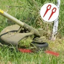 HKLFFJA Lames De Tondeuse à Gazon - 100 Pièces Lames De Tondeuse En Plastique Accessoires De Jardin Lames De Coupe Lames De Rechange Pour Tondeuse à Gazon Lame De Coupe-herbe Outils (Rouge) 10 HKLFFJA Lames De Tondeuse à Gazon - 100 Pièces Lames De Tondeuse En Plastique Accessoires De Jardin Lames De Coupe Lames De Rechange Pour Tondeuse à Gazon Lame De Coupe-herbe Outils (Rouge) -Tondeuse Et Accessoires Boutique 57121689 4