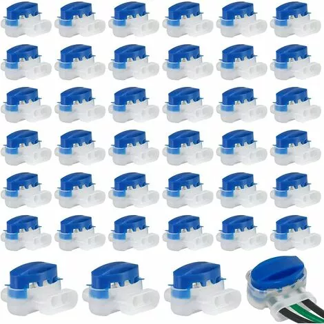 HKLFFJA Connecteurs De Câble Remplis Des Résines, 40 Pièces Connecteurs De Câble Robot Tondeuse Remplis Étanche 3 Trous Fils Électrique Sertis Gel Résine Pour Tondeuses à Gazon Robotiques Automower. 3 HKLFFJA Connecteurs De Câble Remplis Des Résines, 40 Pièces Connecteurs De Câble Robot Tondeuse Remplis Étanche 3 Trous Fils Électrique Sertis Gel Résine Pour Tondeuses à Gazon Robotiques Automower.