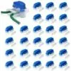 HKLFFJA 26pcs Connecteurs De Câble Remplis Des Résines, Connecteurs De Câbles Pour Robot Tondeuse, Etanche Connecteur Fil Tondeuse Pour Jardin & Extérieur Et Tondeuse Robot Et Voiture Mower -Tondeuse Et Accessoires Boutique 57478681 1
