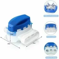 HKLFFJA 26pcs Connecteurs De Câble Remplis Des Résines, Connecteurs De Câbles Pour Robot Tondeuse, Etanche Connecteur Fil Tondeuse Pour Jardin & Extérieur Et Tondeuse Robot Et Voiture Mower -Tondeuse Et Accessoires Boutique 57478681 2