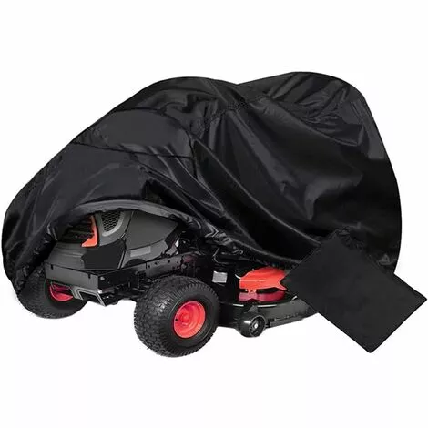ABCRITAL Housse Imperméable Pour Tondeuse Autoportée, Housse De Tondeuse Housse De Protection Pour Tondeuse À Gazon Housse De Tracteur De Pelouse En Tissu Pour Extérieur Jardin Pelouse, 183Cm X 137Cm X 117Cm 3 ABCRITAL Housse Imperméable Pour Tondeuse Autoportée, Housse De Tondeuse Housse De Protection Pour Tondeuse À Gazon Housse De Tracteur De Pelouse En Tissu Pour Extérieur Jardin Pelouse, 183Cm X 137Cm X 117Cm