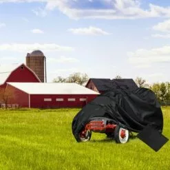 ABCRITAL Housse Imperméable Pour Tondeuse Autoportée, Housse De Tondeuse Housse De Protection Pour Tondeuse À Gazon Housse De Tracteur De Pelouse En Tissu Pour Extérieur Jardin Pelouse, 183Cm X 137Cm X 117Cm 9 ABCRITAL Housse Imperméable Pour Tondeuse Autoportée, Housse De Tondeuse Housse De Protection Pour Tondeuse À Gazon Housse De Tracteur De Pelouse En Tissu Pour Extérieur Jardin Pelouse, 183Cm X 137Cm X 117Cm -Tondeuse Et Accessoires Boutique 57779330 3