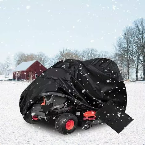 ABCRITAL Housse Imperméable Pour Tondeuse Autoportée, Housse De Tondeuse Housse De Protection Pour Tondeuse À Gazon Housse De Tracteur De Pelouse En Tissu Pour Extérieur Jardin Pelouse, 183Cm X 137Cm X 117Cm 6 ABCRITAL Housse Imperméable Pour Tondeuse Autoportée, Housse De Tondeuse Housse De Protection Pour Tondeuse À Gazon Housse De Tracteur De Pelouse En Tissu Pour Extérieur Jardin Pelouse, 183Cm X 137Cm X 117Cm – Image 4