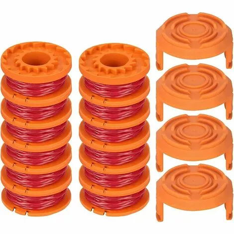 Fei Yu 12 Pièces De Coupe De Ligne Pour Toutes Les Tondeuses à Cordes Worx 20v Et 4 Pièces 3 Fei Yu 12 Pièces De Coupe De Ligne Pour Toutes Les Tondeuses à Cordes Worx 20v Et 4 Pièces