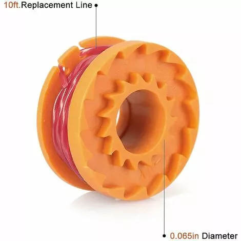 Fei Yu 12 Pièces De Coupe De Ligne Pour Toutes Les Tondeuses à Cordes Worx 20v Et 4 Pièces 4 Fei Yu 12 Pièces De Coupe De Ligne Pour Toutes Les Tondeuses à Cordes Worx 20v Et 4 Pièces – Image 2