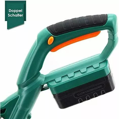 FIXKIT Coupe Bordure Sans Fil, Charge Rapide 1H, Batterie Li-V 20V, Cercle De Coupe De 230 Mm, Poignée Réglable,Débroussailleuse Angle De Réglage De 180 °, 10 Lames En Plastique 5 FIXKIT Coupe Bordure Sans Fil, Charge Rapide 1H, Batterie Li-V 20V, Cercle De Coupe De 230 Mm, Poignée Réglable,Débroussailleuse Angle De Réglage De 180 °, 10 Lames En Plastique – Image 3