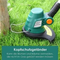 FIXKIT Coupe Bordure Sans Fil, Charge Rapide 1H, Batterie Li-V 20V, Cercle De Coupe De 230 Mm, Poignée Réglable,Débroussailleuse Angle De Réglage De 180 °, 10 Lames En Plastique 10 FIXKIT Coupe Bordure Sans Fil, Charge Rapide 1H, Batterie Li-V 20V, Cercle De Coupe De 230 Mm, Poignée Réglable,Débroussailleuse Angle De Réglage De 180 °, 10 Lames En Plastique -Tondeuse Et Accessoires Boutique 58088900 4