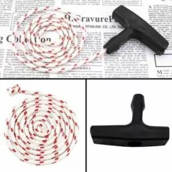 TANABATA Poignée De Démarreur Tondeuse à Gazon Corde De Démarrage à Rappel Avec 3 Pièces Poignée De Démarrage Accessoires De Tondeuse à Cordon Pour La Plupart Des Tondeuses à Gazon 9 TANABATA Poignée De Démarreur Tondeuse à Gazon Corde De Démarrage à Rappel Avec 3 Pièces Poignée De Démarrage Accessoires De Tondeuse à Cordon Pour La Plupart Des Tondeuses à Gazon -Tondeuse Et Accessoires Boutique 58220109 3