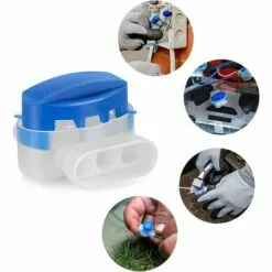TINOR 20 Pièces Connecteurs De Câble Remplis Des Résines Connecteur Etanche 3 Trous Avec Pince Auto-Dénudante ABS Isolé Pour Les Tondeuses à Gazon Robotisées D'Extérieur, Les Jardins -Tondeuse Et Accessoires Boutique 58345599 5