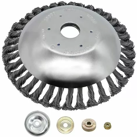 GRID COOL Lame De Coupe-herbe à Tête De Coupe-herbe De 8 Pouces Avec Kit D'adaptateur Universel 4pcs 3 GRID COOL Lame De Coupe-herbe à Tête De Coupe-herbe De 8 Pouces Avec Kit D'adaptateur Universel 4pcs