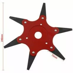 FONTAINEBLEAU Lames En Acier De 70 Mm Rasoirs Tondeuse à Gazon Mangeur D'herbe Tête De Coupe Brosse Outil De Coupe，Fonepro -Tondeuse Et Accessoires Boutique 58383262 3