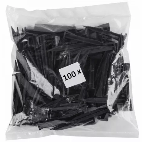 GT MARKET Lot De 100 Piquets De Fixation Pour Câble Périphérique De Tondeuse Robot 5 GT MARKET Lot De 100 Piquets De Fixation Pour Câble Périphérique De Tondeuse Robot – Image 3