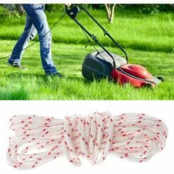 AOUGO Corde De Démarrage De 3 M X 3,5 Mm Pour Tondeuse à Gazon Avec Tronçonneuse. 10 AOUGO Corde De Démarrage De 3 M X 3,5 Mm Pour Tondeuse à Gazon Avec Tronçonneuse. -Tondeuse Et Accessoires Boutique 58575970 4