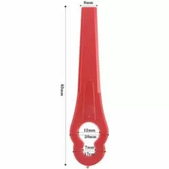 FVBJD 200 Pieces Lames En Plastique De Rechange,Lame Plastique Coupe Bordure,Lame Coupe Bordure,Lame En Plastique Générale,Lames En Plastique Pour Tondeuse Sans Fil Pour Jardins Et Pelouses (50) 8 FVBJD 200 Pieces Lames En Plastique De Rechange,Lame Plastique Coupe Bordure,Lame Coupe Bordure,Lame En Plastique Générale,Lames En Plastique Pour Tondeuse Sans Fil Pour Jardins Et Pelouses (50) -Tondeuse Et Accessoires Boutique 58677319 2