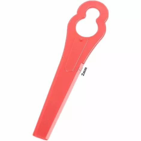 FVBJD 200 Pieces Lames En Plastique De Rechange,Lame Plastique Coupe Bordure,Lame Coupe Bordure,Lame En Plastique Générale,Lames En Plastique Pour Tondeuse Sans Fil Pour Jardins Et Pelouses (50) 5 FVBJD 200 Pieces Lames En Plastique De Rechange,Lame Plastique Coupe Bordure,Lame Coupe Bordure,Lame En Plastique Générale,Lames En Plastique Pour Tondeuse Sans Fil Pour Jardins Et Pelouses (50) – Image 3