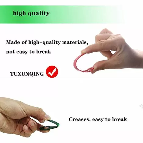 FVBJD 200 Pieces Lames En Plastique De Rechange,Lame Plastique Coupe Bordure,Lame Coupe Bordure,Lame En Plastique Générale,Lames En Plastique Pour Tondeuse Sans Fil Pour Jardins Et Pelouses (50) 6 FVBJD 200 Pieces Lames En Plastique De Rechange,Lame Plastique Coupe Bordure,Lame Coupe Bordure,Lame En Plastique Générale,Lames En Plastique Pour Tondeuse Sans Fil Pour Jardins Et Pelouses (50) – Image 4