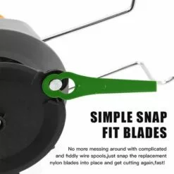 FVBJD Lames En Plastique De Rechange Pour Coupe-Bordures, 100 Lames De Rechange En Plastique Lames Plastique Lames De Tondeuse Pour Jardin Pelouse Tondeuse Accessoires(Vert) 8 FVBJD Lames En Plastique De Rechange Pour Coupe-Bordures, 100 Lames De Rechange En Plastique Lames Plastique Lames De Tondeuse Pour Jardin Pelouse Tondeuse Accessoires(Vert) -Tondeuse Et Accessoires Boutique 58677521 2