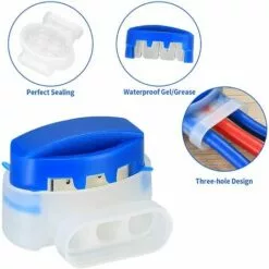 FVBJD 20 Pièces Connecteurs De Câbles Pour Robot Tondeuse, Raccords De Câble Périphérique Du Robot, Connecteurs Support Pour Câble Tondeuses à Gazon Robotiques Extérieures De Jardin -Tondeuse Et Accessoires Boutique 58758236 4