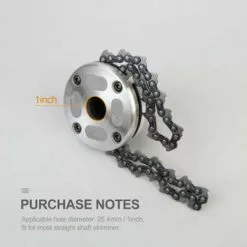 LIFCAUSAL Tête De Tondeuse Avec Lame De Coupe-chaîne à Bobine Tête De Tondeuse à Gazon D'extérieur Outil De Mangeur De Tête De Tondeuse En Acier Pour Remplacement De Tondeuse à Gazon à Arbres Droits 8 LIFCAUSAL Tête De Tondeuse Avec Lame De Coupe-chaîne à Bobine Tête De Tondeuse à Gazon D'extérieur Outil De Mangeur De Tête De Tondeuse En Acier Pour Remplacement De Tondeuse à Gazon à Arbres Droits -Tondeuse Et Accessoires Boutique 58874787 2