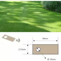 CYCLINGCOLORS 9x Lames De Robots Tondeuses + 9x écrous Compatible Avec HONDA Série MIIMO HRM 39x17,5mm Acier Inoxydable 5 CYCLINGCOLORS 9x Lames De Robots Tondeuses + 9x écrous Compatible Avec HONDA Série MIIMO HRM 39x17,5mm Acier Inoxydable -Tondeuse Et Accessoires Boutique 59087278 2