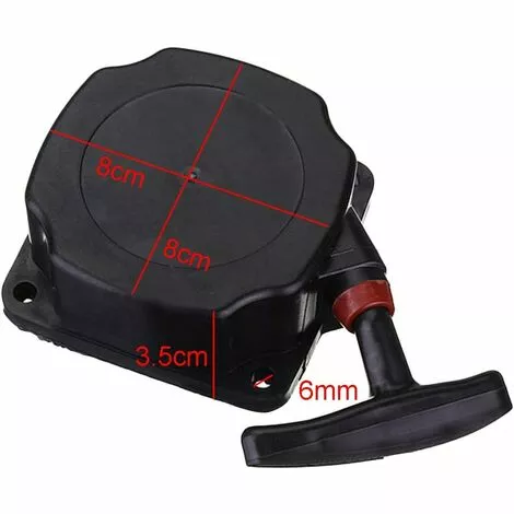 ABCRITAL Recoil Pullstart Pull Démarreur Pour Débroussailleuse Tondeuse À Gazon Noir 3 ABCRITAL Recoil Pullstart Pull Démarreur Pour Débroussailleuse Tondeuse À Gazon Noir