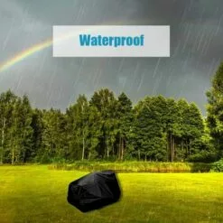 TRIOMPHE Housse De Tondeuse Housse De Protection Pour Tondeuse à Gazon Housse De Tracteur De Pelouse En Tissu Imperméable Et Anti-UV 210D Pour Extérieur Jardin Pelouse Avec Sac De Stockage ,(183X137X117cm） T-Audace -Tondeuse Et Accessoires Boutique 59400874 3