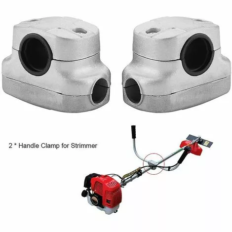 PREMIER 2pcs Todeuse à Gazon Poignée Support Clamp, Jardin Todeuse à Gazon Pocket Holder, Todeuse à Gazon Handlebar Tube 5 PREMIER 2pcs Todeuse à Gazon Poignée Support Clamp, Jardin Todeuse à Gazon Pocket Holder, Todeuse à Gazon Handlebar Tube – Image 3