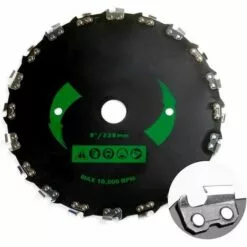DECKON Chargeur De Lame De Tondeuse à Gazon 20 Dents 9 Pouces Débroussailleuse Lame De Scie Tête De Coupe Vitesse Maximale 10000 TR/Min Accessoires De Tondeuse à Gazon 9 DECKON Chargeur De Lame De Tondeuse à Gazon 20 Dents 9 Pouces Débroussailleuse Lame De Scie Tête De Coupe Vitesse Maximale 10000 TR/Min Accessoires De Tondeuse à Gazon -Tondeuse Et Accessoires Boutique 60684390 3