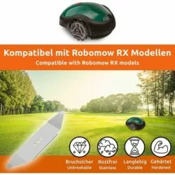 BENOBBY KIDS 1x Lame De Rechange En Acier Inoxydable Compatible Avec Les Modèles Robomow RX 9 BENOBBY KIDS 1x Lame De Rechange En Acier Inoxydable Compatible Avec Les Modèles Robomow RX -Tondeuse Et Accessoires Boutique 60720401 3