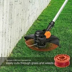 BENOBBY KIDS Bobine Pour Toutes Les Tondeuses à Gazon Compatibles Avec Worx WG154 WG163 WG180 WG175 WG155 WG151 WG160 Pièces De Rechange Pour Tondeuse à Gazon Avec 2 Capuchons -Tondeuse Et Accessoires Boutique 60720433 5