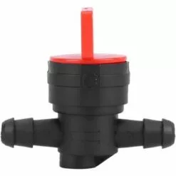 BENOBBY KIDS 2 Pièces Micro Système D'irrigation Goutte à Goutte Vanne D'arrêt Raccords De Robinet 1/4" OD Raccords De Tuyau Plastique Gaz Carburant Outils De Coupure Accessoires Durables Pour Tondeuses à Gazon