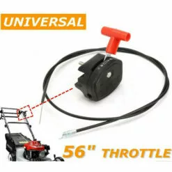 TOPHOMER Câble D'accélérateur 142cm /56 Inch Throttle Cable & Starter Levier Pour Tondeuse, Levier De Câble & D'Étranglement D'Accélérateur Contrôle Manipuler Pour Tondeuse À Gazon Debroussailleuse 5 TOPHOMER Câble D'accélérateur 142cm /56 Inch Throttle Cable & Starter Levier Pour Tondeuse, Levier De Câble & D'Étranglement D'Accélérateur Contrôle Manipuler Pour Tondeuse À Gazon Debroussailleuse -Tondeuse Et Accessoires Boutique 60935387 2