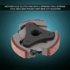 YD Tampon D'embrayage De Moto Avec 3 Ressorts Pour 2 Temps 47cc 49cc Mini Pocket Dirt Bike ATV Scooter -Tondeuse Et Accessoires Boutique 61038655 3
