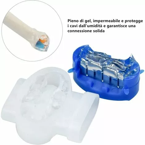 PESCE 15 Pcs Connecteur De Câble étanche 3 Trous Connecteurs De Fils électriques Sertis Connecteur De Tondeuse à Gazon Rempli De Gel Avec, 314 Connecteurs De Câble Parfait Pour Jardin Et Extérieur 4 PESCE 15 Pcs Connecteur De Câble étanche 3 Trous Connecteurs De Fils électriques Sertis Connecteur De Tondeuse à Gazon Rempli De Gel Avec, 314 Connecteurs De Câble Parfait Pour Jardin Et Extérieur – Image 2