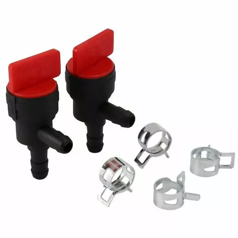 DONTODENT (Lot De 2) Vanne D'arrêt 1/4" Compatible Avec Briggs & Stratton Tecumseh 35857 3 DONTODENT (Lot De 2) Vanne D'arrêt 1/4" Compatible Avec Briggs & Stratton Tecumseh 35857