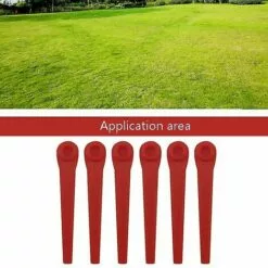 DONTODENT Lame De Rechange Pour Tondeuse à Gazon En Plastique 100 Pièces -Tondeuse Et Accessoires Boutique 61298411 2