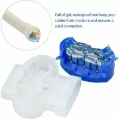 MEZHENG 20 PCS Connecteurs De Câble Remplis Des Résines, Raccord De Câble Étanche Borne à 3 Fils De Connexion Pour Robot Tondeuse Automower 9 MEZHENG 20 PCS Connecteurs De Câble Remplis Des Résines, Raccord De Câble Étanche Borne à 3 Fils De Connexion Pour Robot Tondeuse Automower -Tondeuse Et Accessoires Boutique 63463593 3