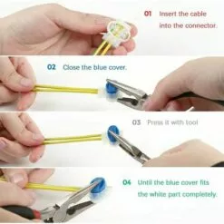 MINKUROW Connecteur De Câble,Connecteurs De Câble Remplis Des Résines Pour Robot Tondeuse Automower,20Pcs -Tondeuse Et Accessoires Boutique 63693794 4