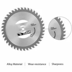 LIFCAUSAL Lames De Débroussailleuse En Alliage D'acier Au Manganèse Compatibles Avec Le Débroussailleuse Weed Wacker, 6 Pouces Argent 1PC -Tondeuse Et Accessoires Boutique 63746348 2