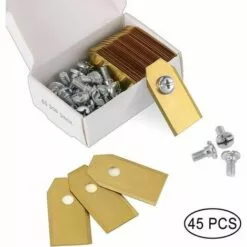 Lame De Tondeuse à Gazon En Acier Inoxydable De Lame De Machines De Jardin (35*18*0.75mm Or 45pcs),HANBING