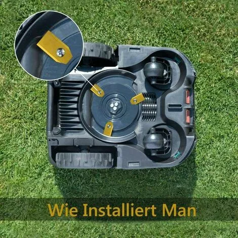 Lame De Tondeuse à Gazon En Acier Inoxydable De Lame De Machines De Jardin (35*18*0.75mm Or 45pcs),HANBING 6 Lame De Tondeuse à Gazon En Acier Inoxydable De Lame De Machines De Jardin (35*18*0.75mm Or 45pcs),HANBING – Image 4