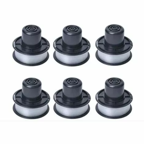 Fei Yu A6226 Bobine De Fil Compatible Avec Black Et Decker Auftipp Coupe-herbe Automatique GL250 / GL310 / GL360 / GL360SB Avec 6m Ligne, 6-pack 3 Fei Yu A6226 Bobine De Fil Compatible Avec Black Et Decker Auftipp Coupe-herbe Automatique GL250 / GL310 / GL360 / GL360SB Avec 6m Ligne, 6-pack