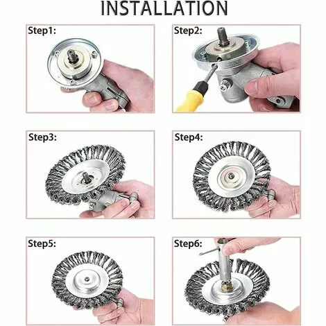 Tête De Travail Ensembles De 9 Pièces Accessoires Pour Tondeuses à Gazon Accessoires De Tête De Travail,HANBING 6 Tête De Travail Ensembles De 9 Pièces Accessoires Pour Tondeuses à Gazon Accessoires De Tête De Travail,HANBING – Image 4